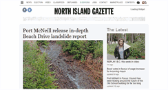 Desktop Screenshot of northislandgazette.com